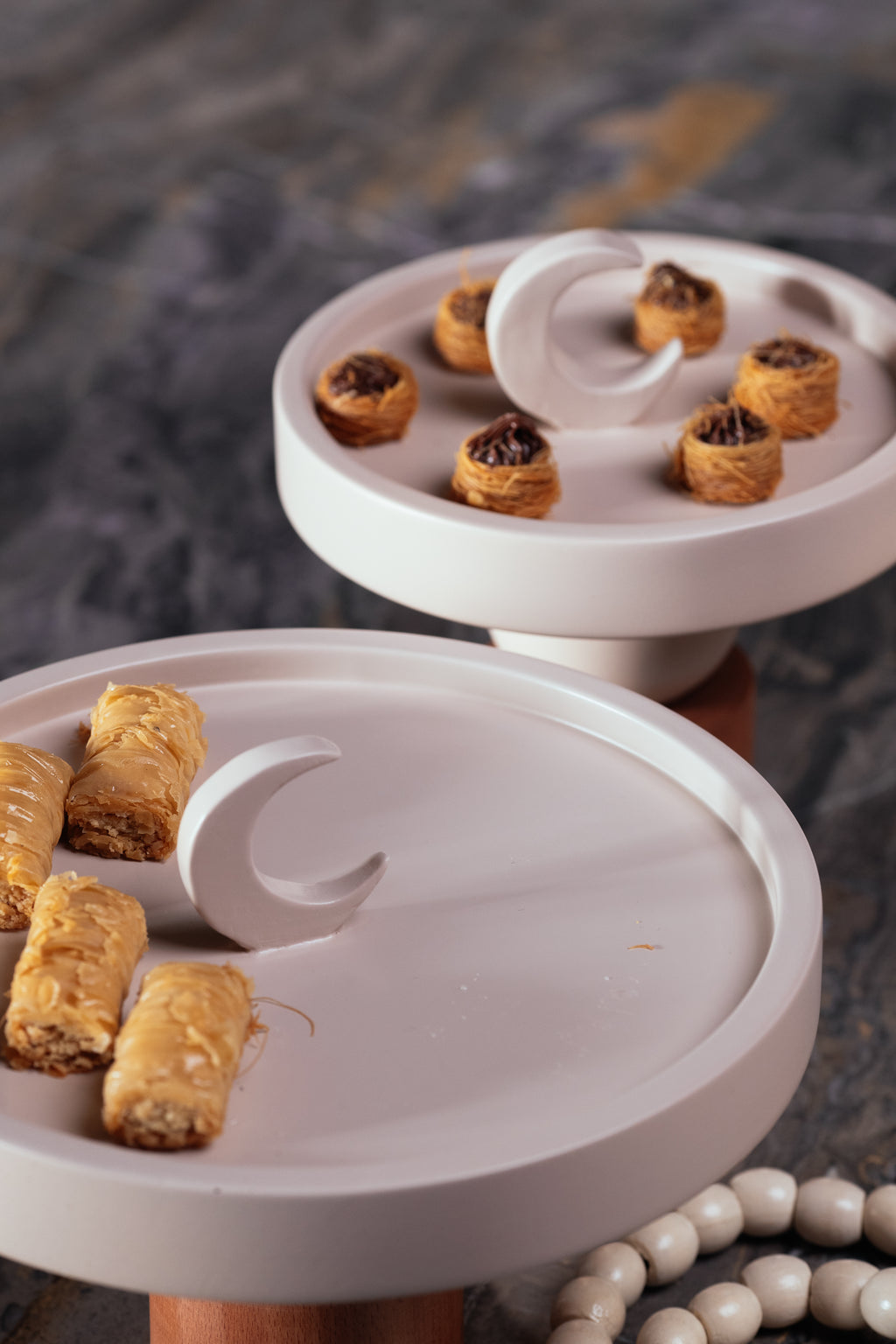 Crescent Serving Trays