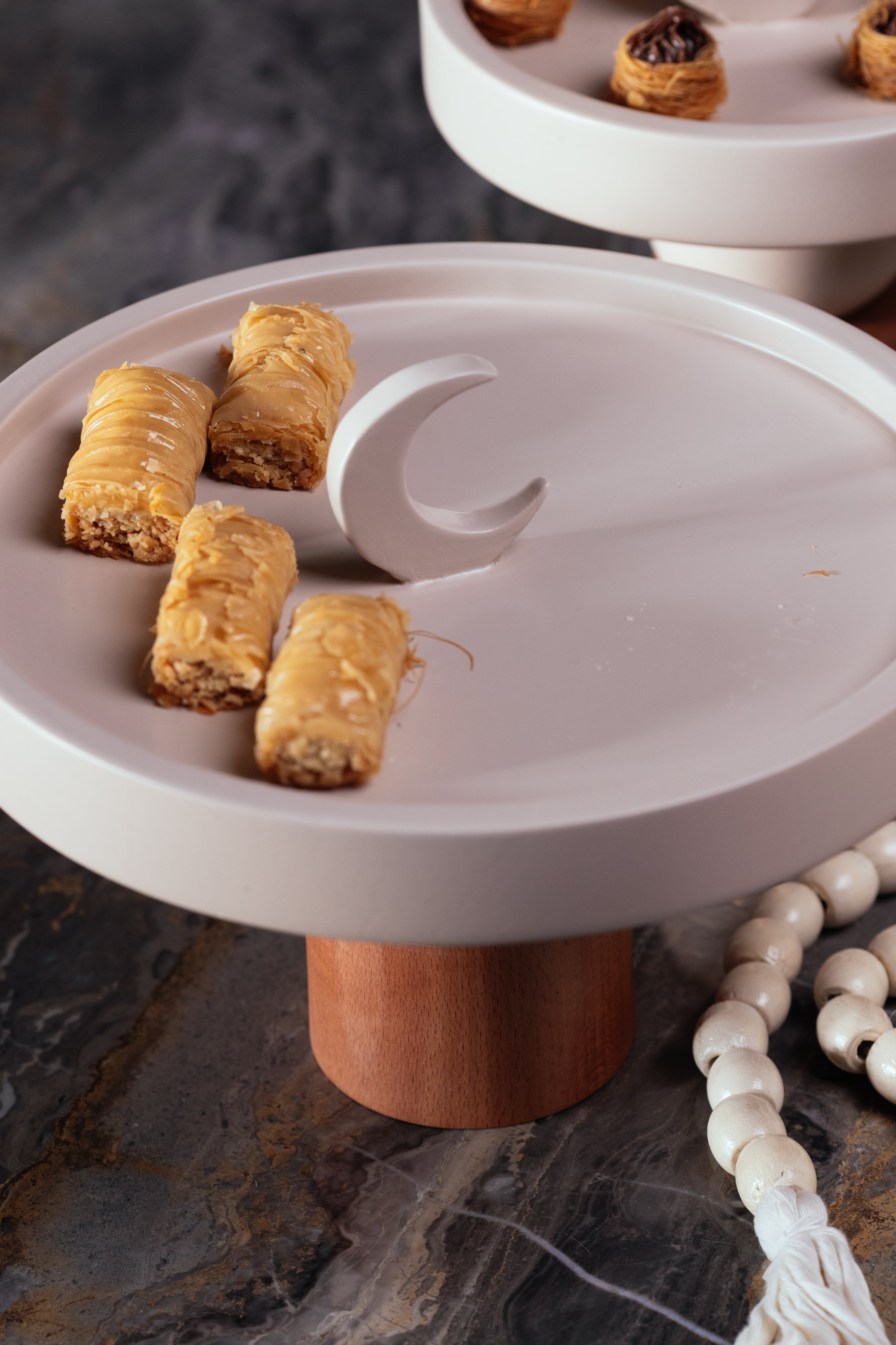 Crescent Serving Trays