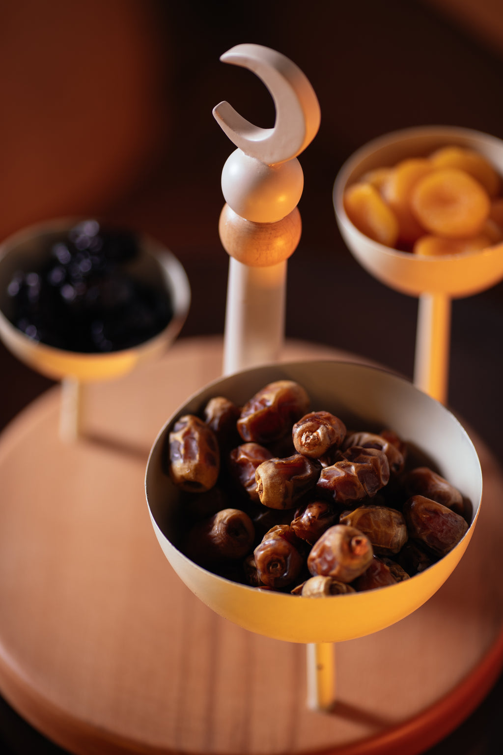 Three Bowl Serving Tray