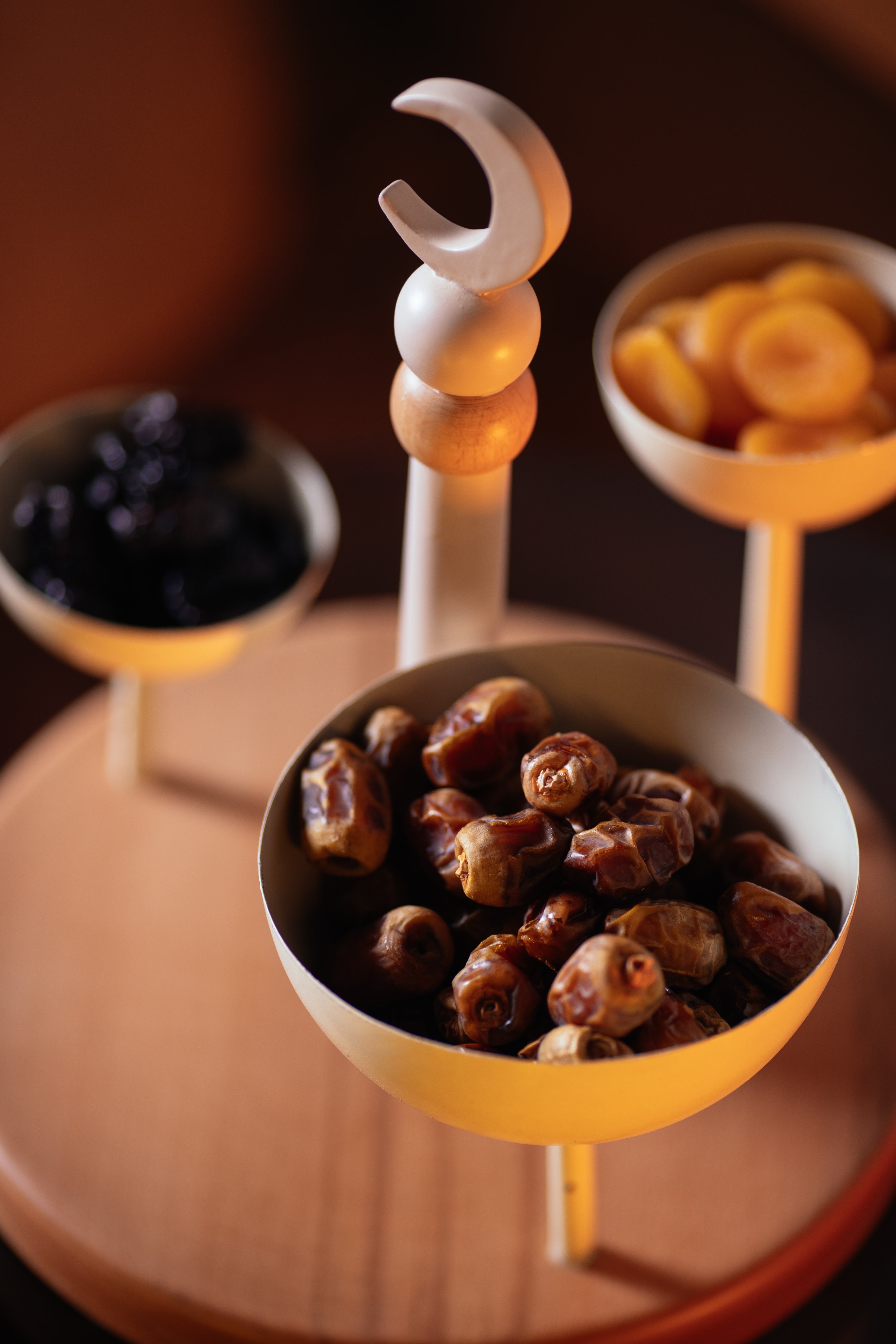 Three Bowl Serving Tray