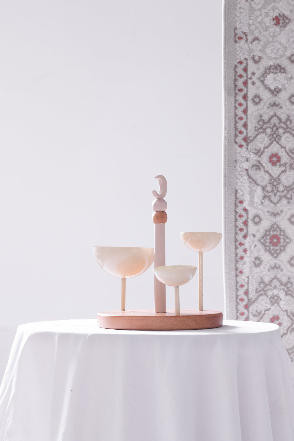 Three Bowl Serving Tray