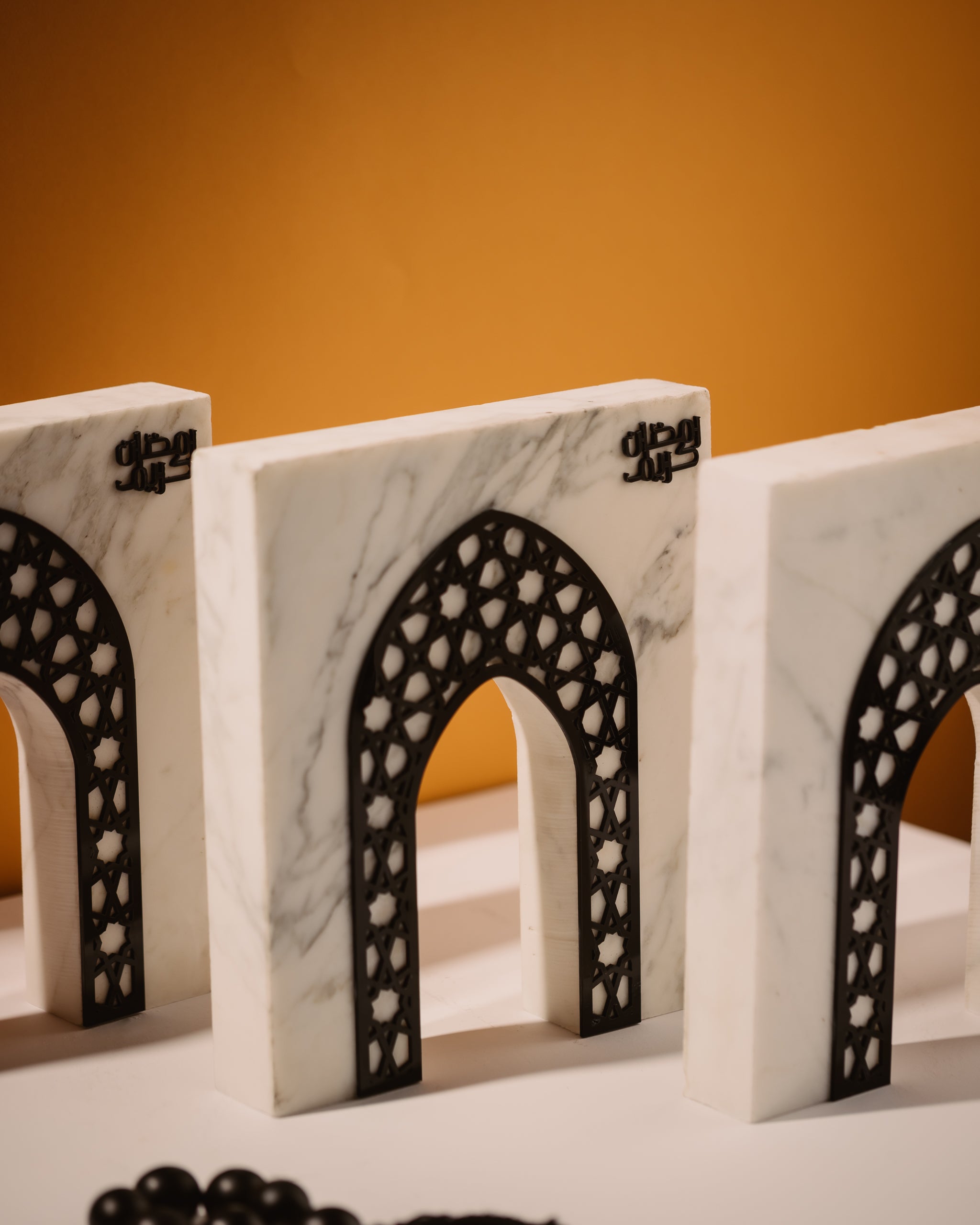 Qibla Destination — Marble Stand