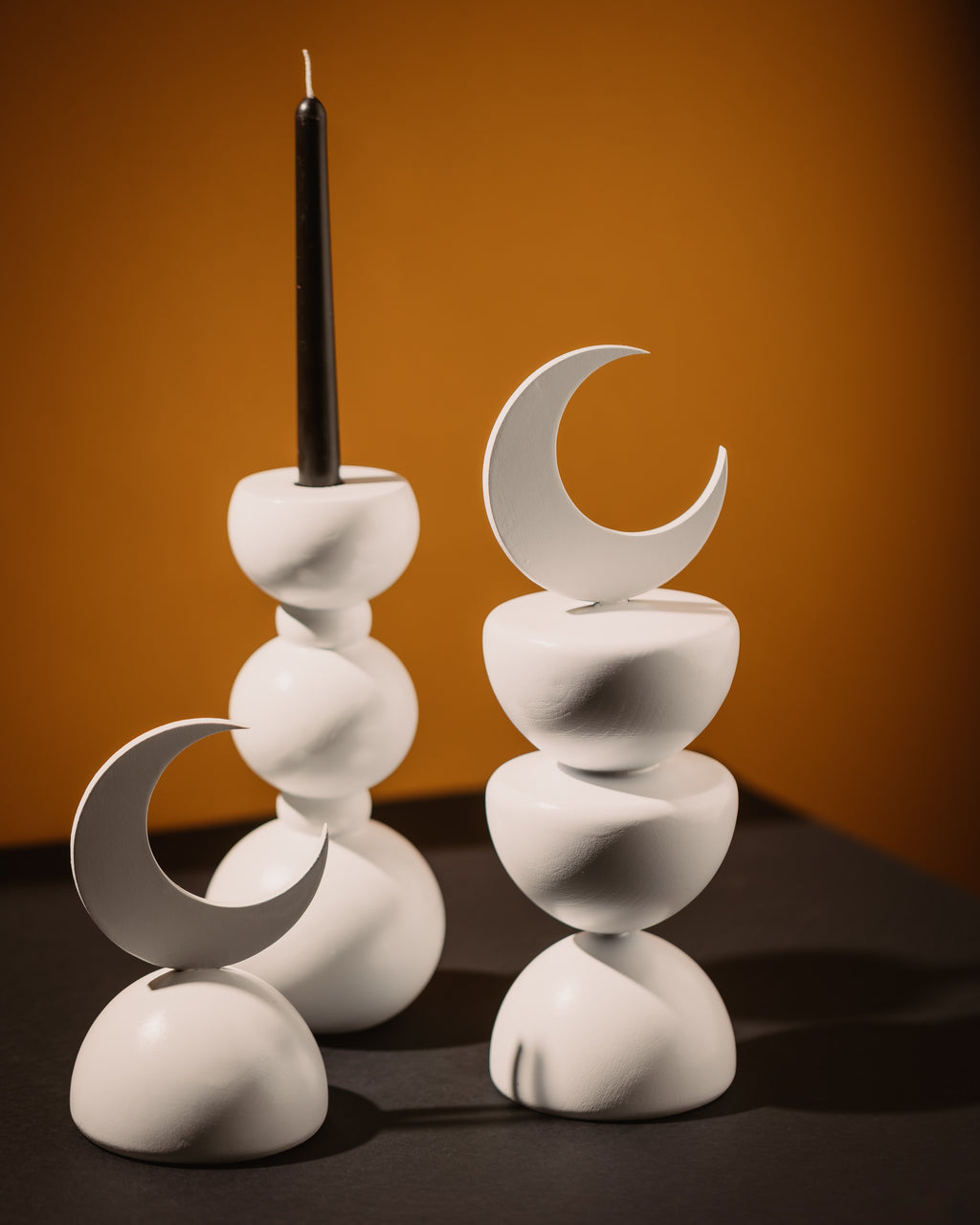 Ramadan Crescent — Candlesticks Set