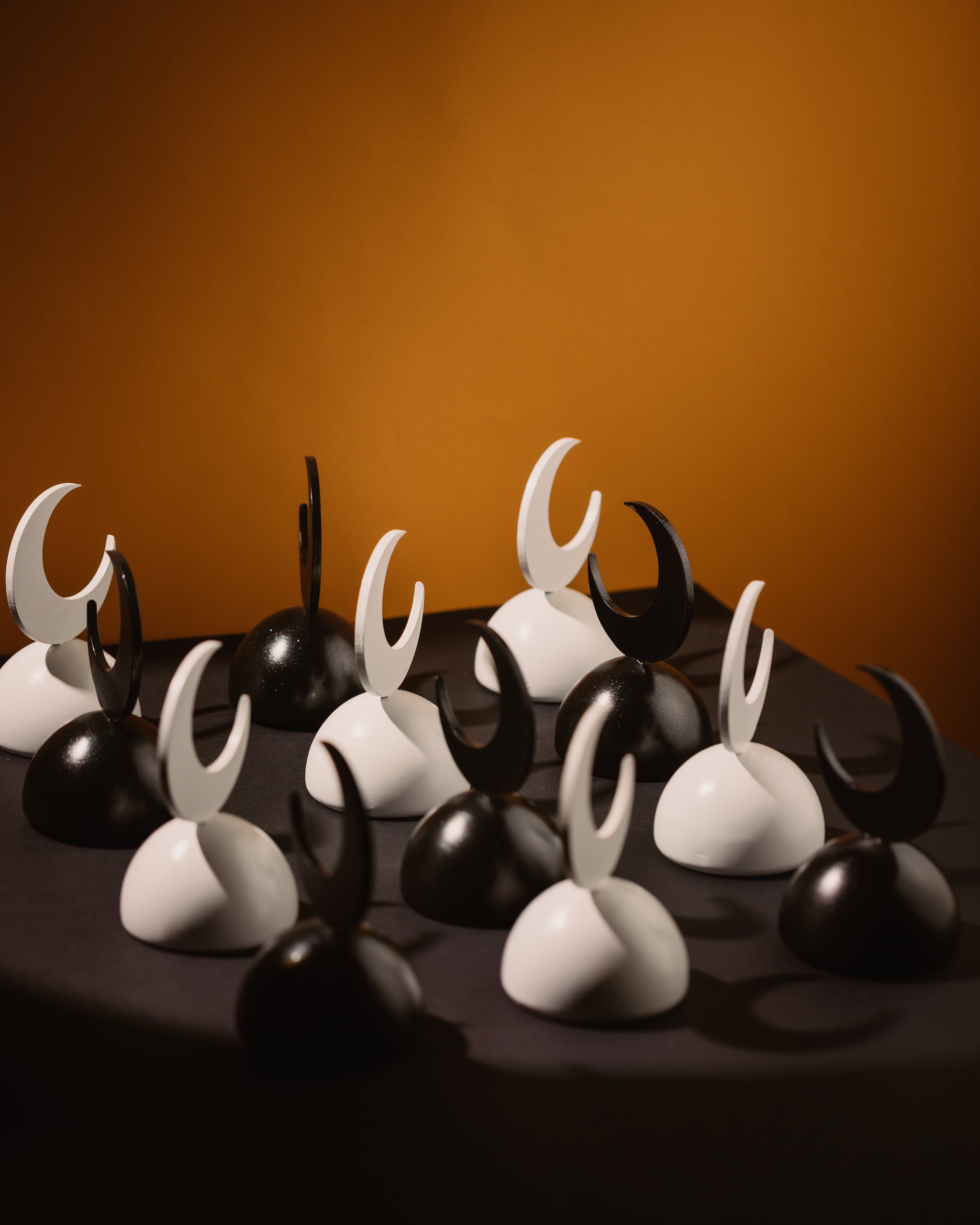 Ramadan Crescent — Candlesticks Set