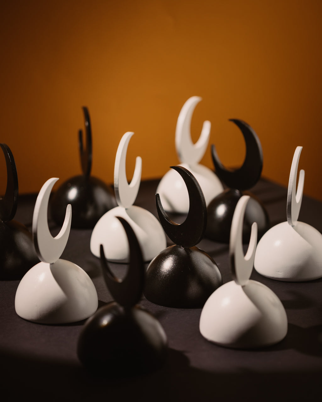 Ramadan Crescent — Candlesticks Set