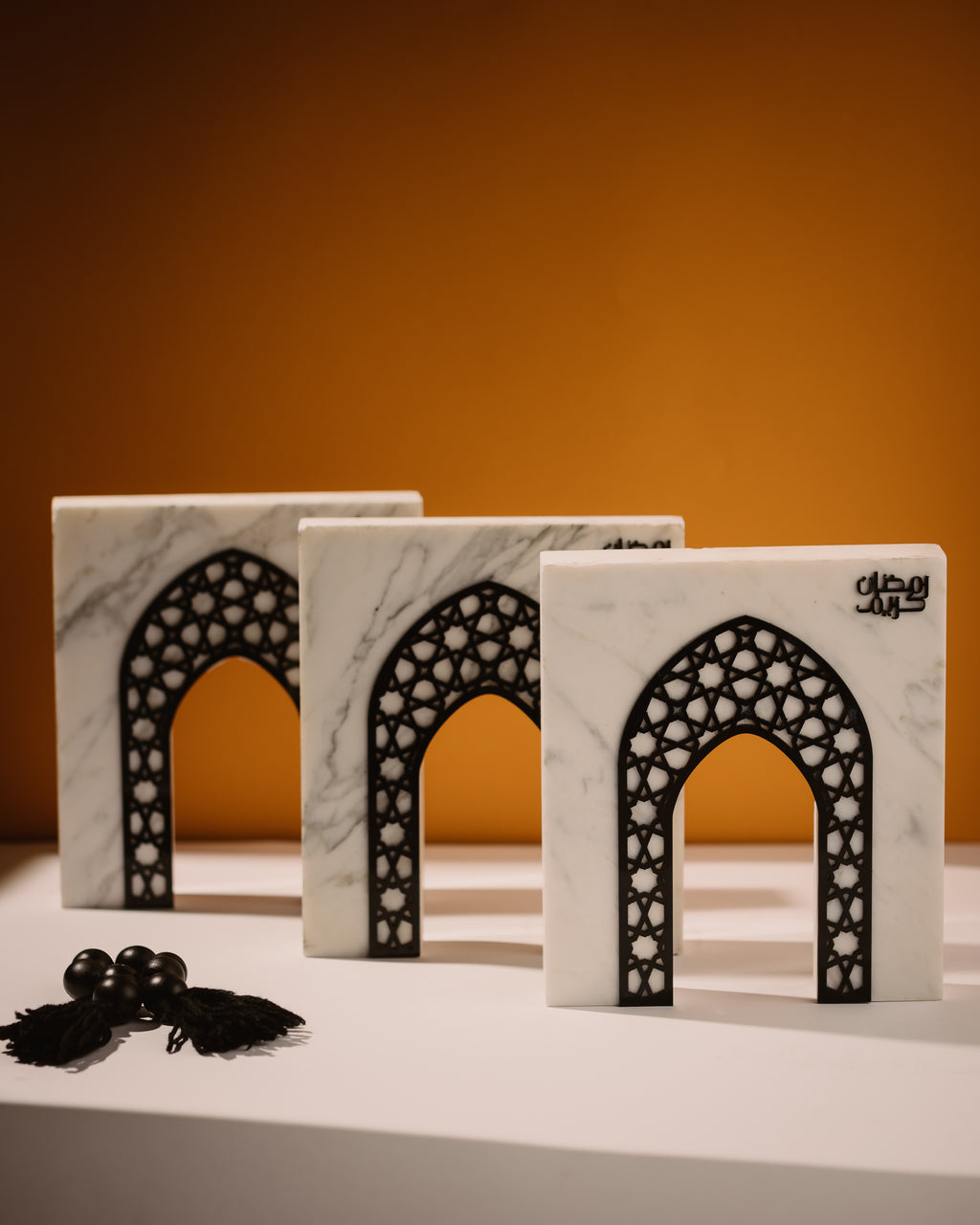 Qibla Destination — Marble Stand