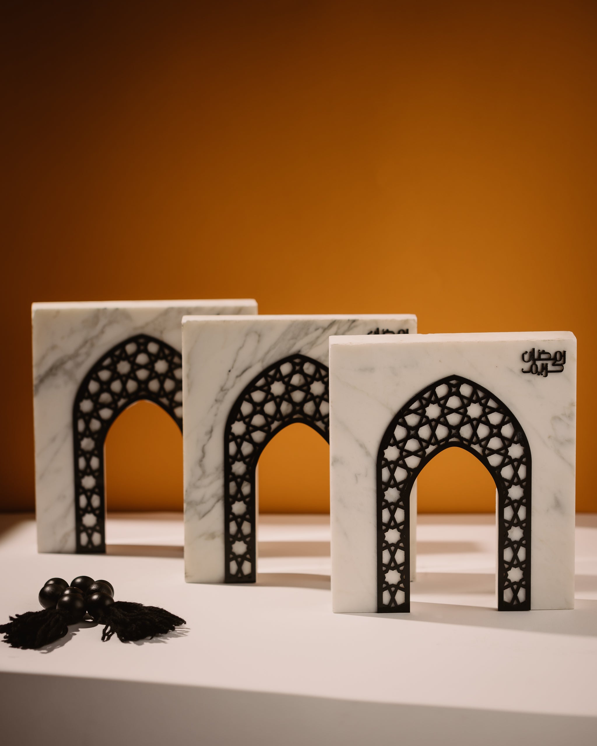 Qibla Destination — Marble Stand